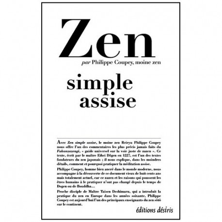 Zen simple assis - P Coupey