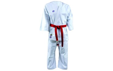 Tenue KARATE Kata WKF White Tiger Miyasaki SFJAM Noris, 100% coton lourd - BLANC