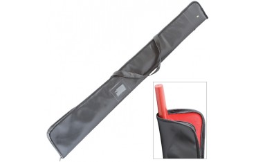 Etui pour 1 bokken ou 1 épée, en vinyle, doublé intérieur, fermeture éclair, 110 cm - NOIR